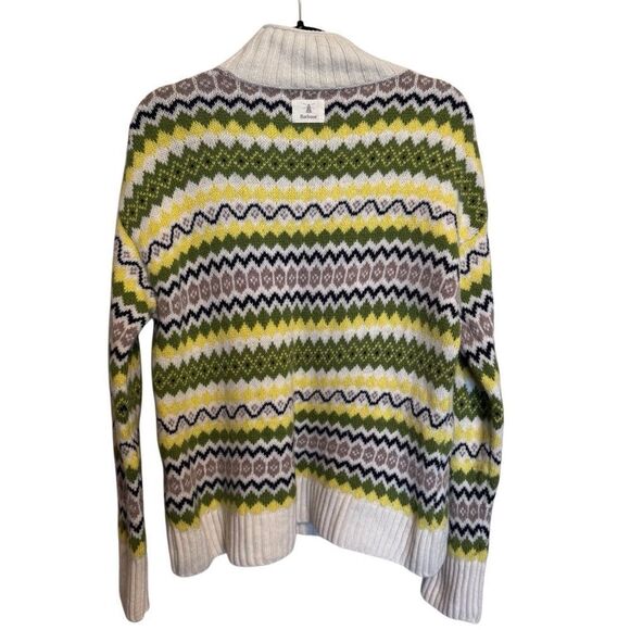 Barbour Women’s Barbour Holkham Knit Wool Blend Turtleneck Sweater Size US 4 - Picture 8 of 13